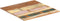 vidaXL - Tafelblad - vierkant - 15-16 - mm - 60x60 - cm - massief - gerecycled - hout