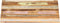 vidaXL - Tafelblad - vierkant - 15-16 - mm - 60x60 - cm - massief - gerecycled - hout