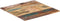 vidaXL - Tafelblad - vierkant - 15-16 - mm - 60x60 - cm - massief - gerecycled - hout