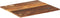 vidaXL - Tafelblad - vierkant - 15-16 - mm - 60x60 - cm - massief - gerecycled - hout