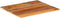 vidaXL - Tafelblad - vierkant - 15-16 - mm - 60x60 - cm - massief - gerecycled - hout