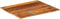 vidaXL - Tafelblad - vierkant - 15-16 - mm - 60x60 - cm - massief - gerecycled - hout