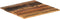 vidaXL - Tafelblad - vierkant - 15-16 - mm - 60x60 - cm - massief - gerecycled - hout