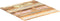 vidaXL - Tafelblad - vierkant - 15-16 - mm - 70x70 - cm - massief - gerecycled - hout