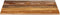 vidaXL - Tafelblad - vierkant - 15-16 - mm - 70x70 - cm - massief - gerecycled - hout