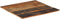 vidaXL - Tafelblad - vierkant - 15-16 - mm - 70x70 - cm - massief - gerecycled - hout