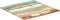vidaXL - Tafelblad - vierkant - 15-16 - mm - 80x80 - cm - massief - gerecycled - hout