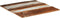 vidaXL - Tafelblad - vierkant - 15-16 - mm - 80x80 - cm - massief - gerecycled - hout
