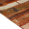 vidaXL - Tafelblad - vierkant - 15-16 - mm - 80x80 - cm - massief - gerecycled - hout
