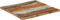 vidaXL - Tafelblad - vierkant - 25-27 - mm - 60x60 - cm - massief - gerecycled - hout