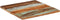 vidaXL - Tafelblad - vierkant - 25-27 - mm - 60x60 - cm - massief - gerecycled - hout
