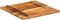 vidaXL - Tafelblad - vierkant - 25-27 - mm - 60x60 - cm - massief - gerecycled - hout