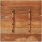 vidaXL - Tafelblad - vierkant - 25-27 - mm - 70x70 - cm - massief - gerecycled - hout