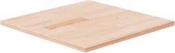 vidaXL - Tafelblad - vierkant - 40x40x1,5 - cm - onbehandeld - massief - eikenhout