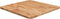 vidaXL - Tafelblad - vierkant - 40x40x1,5cm - massief - eiken - lichtbruin