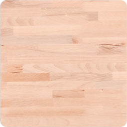 vidaXL - Tafelblad - vierkant - 40x40x2,5 - cm - massief - beukenhout