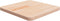 vidaXL - Tafelblad - vierkant - 40x40x2,5 - cm - onbehandeld - massief - eikenhout