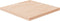 vidaXL - Tafelblad - vierkant - 40x40x2,5 - cm - onbehandeld - massief - eikenhout