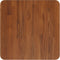 vidaXL - Tafelblad - vierkant - 40x40x2,5cm - behandeld - eiken - donkerbruin