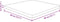 vidaXL - Tafelblad - vierkant - 40x40x2,5cm - behandeld - eiken - donkerbruin