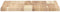 vidaXL - Tafelblad - vierkant - 40x40x2 - cm - massief - acaciahout