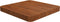 vidaXL - Tafelblad - vierkant - 40x40x4cm - behandeld - eiken - donkerbruin