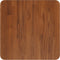 vidaXL - Tafelblad - vierkant - 40x40x4cm - behandeld - eiken - donkerbruin