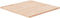 vidaXL - Tafelblad - vierkant - 50x50x1,5 - cm - onbehandeld - massief - eikenhout