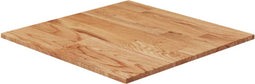 vidaXL - Tafelblad - vierkant - 50x50x1,5cm - massief - eiken - lichtbruin