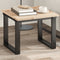 vidaXL - Tafelblad - vierkant - 50x50x1,7 - cm - massief - grenenhout