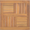 vidaXL - Tafelblad - vierkant - 50x50x2,5 - cm - massief - teakhout