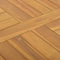 vidaXL - Tafelblad - vierkant - 50x50x2,5 - cm - massief - teakhout