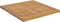 vidaXL - Tafelblad - vierkant - 50x50x2,5 - cm - massief - teakhout