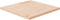 vidaXL - Tafelblad - vierkant - 50x50x2,5 - cm - onbehandeld - massief - eikenhout
