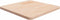 vidaXL - Tafelblad - vierkant - 50x50x2,5 - cm - onbehandeld - massief - eikenhout