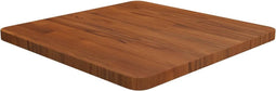 vidaXL - Tafelblad - vierkant - 50x50x2,5cm - behandeld - eiken - donkerbruin