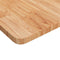 vidaXL - Tafelblad - vierkant - 50x50x2,5cm - massief - eiken - lichtbruin