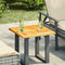 vidaXL - Tafelblad - vierkant - 50x50x2 - cm - massief - acaciahout