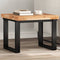 vidaXL - Tafelblad - vierkant - 50x50x4 - cm - massief - acaciahout