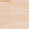 vidaXL - Tafelblad - vierkant - 50x50x4 - cm - onbehandeld - massief - eikenhout