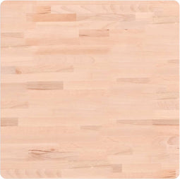 vidaXL - Tafelblad - vierkant - 60x60x1,5 - cm - massief - beukenhout