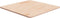 vidaXL - Tafelblad - vierkant - 60x60x1,5 - cm - onbehandeld - massief - eikenhout