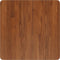 vidaXL - Tafelblad - vierkant - 60x60x1,5cm - behandeld - eiken - donkerbruin
