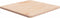 vidaXL - Tafelblad - vierkant - 60x60x2,5 - cm - onbehandeld - massief - eikenhout