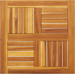 vidaXL - Tafelblad - vierkant - 60x60x2 - cm - massief - acaciahout