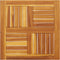 vidaXL - Tafelblad - vierkant - 60x60x2 - cm - massief - acaciahout