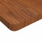 vidaXL - Tafelblad - vierkant - 60x60x4cm - behandeld - eiken - donkerbruin