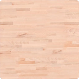 vidaXL - Tafelblad - vierkant - 70x70x1,5 - cm - massief - beukenhout