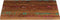 vidaXL - Tafelblad - vierkant - 70x70x1,5 - cm - massief - gerecycled - hout