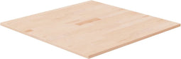 vidaXL - Tafelblad - vierkant - 70x70x1,5 - cm - onbehandeld - massief - eikenhout